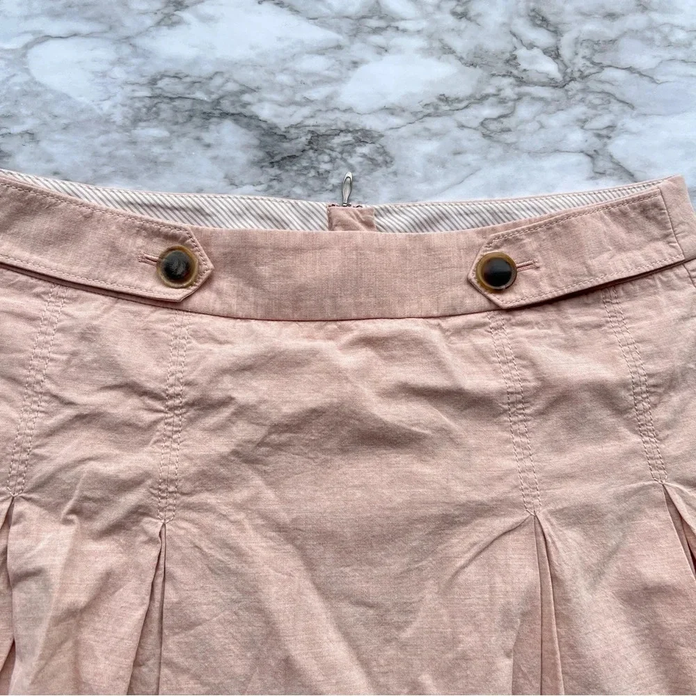 J. Crew Pleated Preppy Skirt, 8P